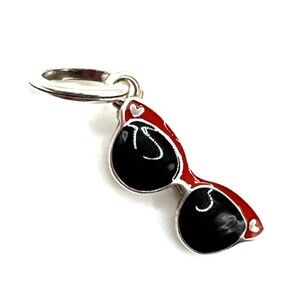 Brighton Sunnies Sun Glasses Sunglasses Sunshine Fun Silver Pendant Charm